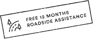 Free 12 months roadside assistance